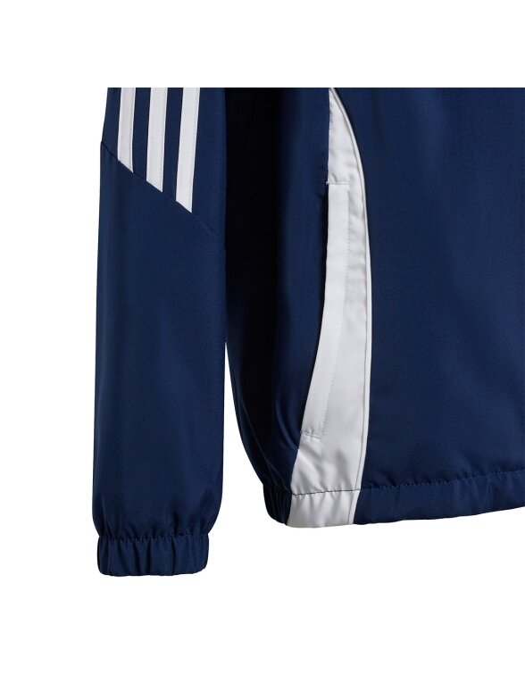 Adidas Tiro 24 vaikiška striukė, tamsiai mėlyna IM8797 3 Adidas Tiro 24 vaikiška striukė, tamsiai mėlyna IM8797 3
