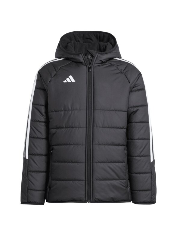 Adidas Tiro 24 Žieminė vaikiška striukė juoda IP6670 Adidas Tiro 24 Žieminė vaikiška striukė juoda IP6670