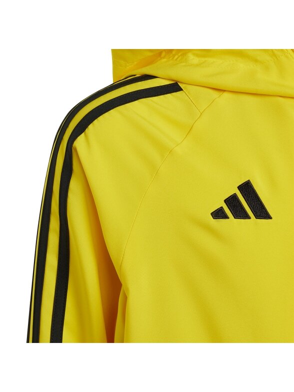 Adidas Tiro 24 vaikiška striukė geltona IM8795 2 Adidas Tiro 24 vaikiška striukė geltona IM8795 2