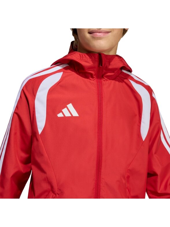 Adidas Tiro 26 Competition All Weather vaikiška striukė raudona KB0155 5 Adidas Tiro 26 Competition All Weather vaikiška striukė raudona KB0155 5