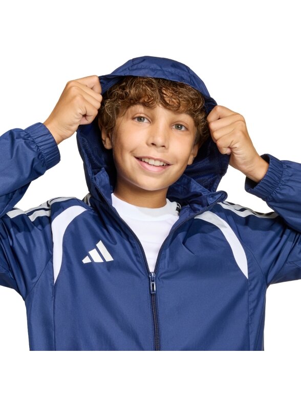 Adidas Tiro 26 League Windbreaker vaikams tamsiai mėlyna JY9725 5 Adidas Tiro 26 League Windbreaker vaikams tamsiai mėlyna JY9725 5