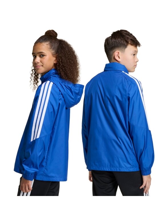 Adidas vaikų striukė Tiro 26 League Windbreaker mėlyna JY9723 2