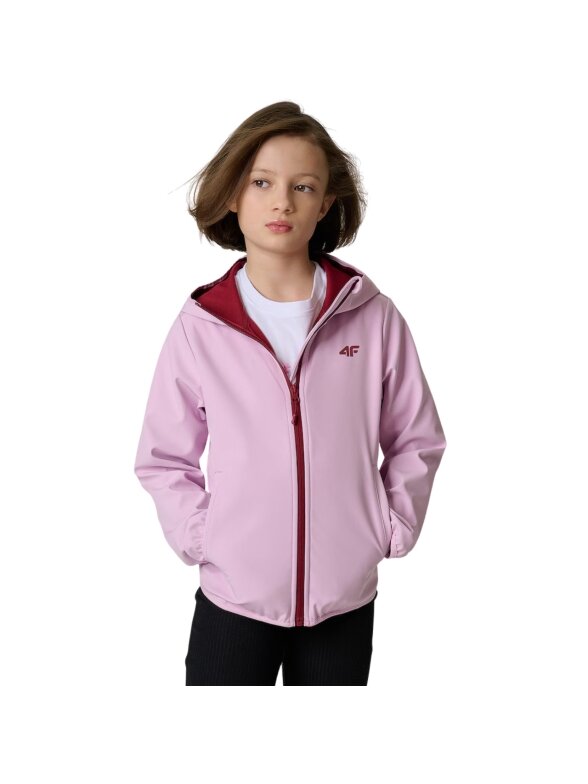 4F softshell striukė mergaitėms F478 šviesiai violetinė 4FJWSS26TSOFF478 52S 4F softshell striukė mergaitėms F478 šviesiai violetinė 4FJWSS26TSOFF478 52S