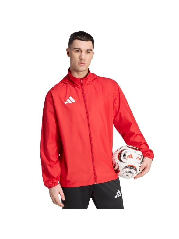 Adidas Entrada 26 Multi vyrams raudona vėjuokė KQ9072 Adidas Entrada 26 Multi vyrams raudona vėjuokė KQ9072