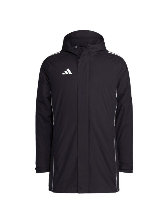 Vyriška Adidas Tiro 24 Stadium Parka striukė, juoda ir balta IJ7391 1 Vyriška Adidas Tiro 24 Stadium Parka striukė, juoda ir balta IJ7391 1