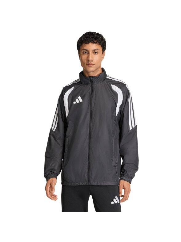 Adidas Tiro 26 League Windbreaker striukė vyrams juoda JY9733 Adidas Tiro 26 League Windbreaker striukė vyrams juoda JY9733