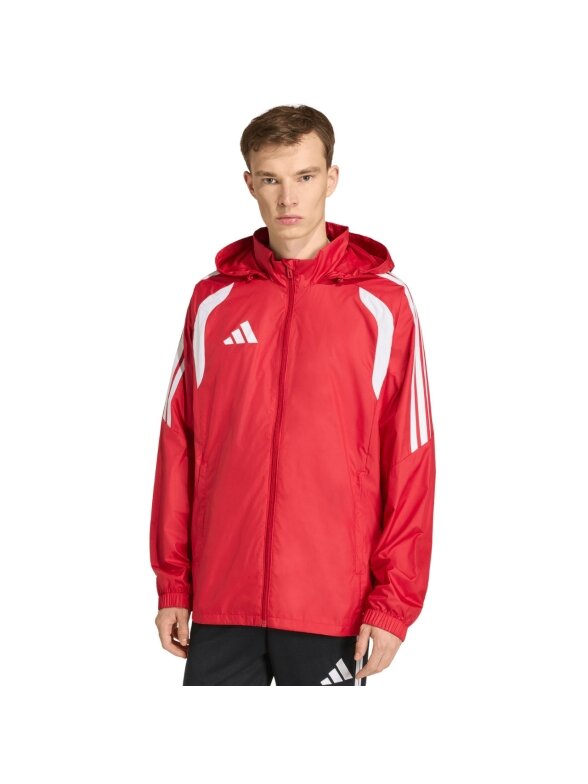 Adidas Tiro 26 League Windbreaker vyriška striukė raudona JY9731