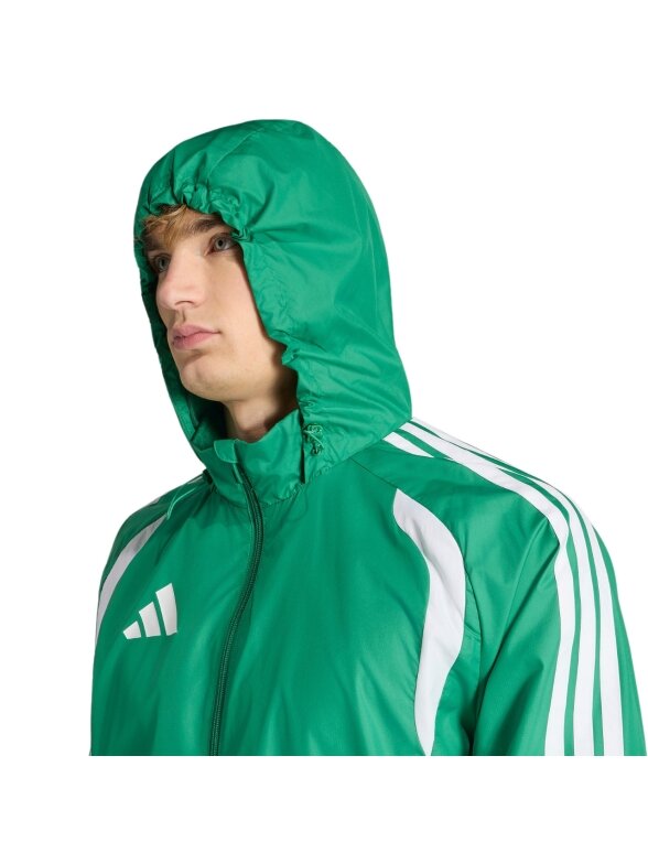 Adidas Tiro 26 League Windbreaker vyriška striukė žalia JY9729 4