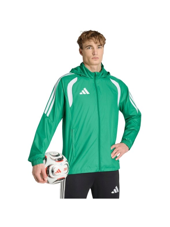 Adidas Tiro 26 League Windbreaker vyriška striukė žalia JY9729 Adidas Tiro 26 League Windbreaker vyriška striukė žalia JY9729