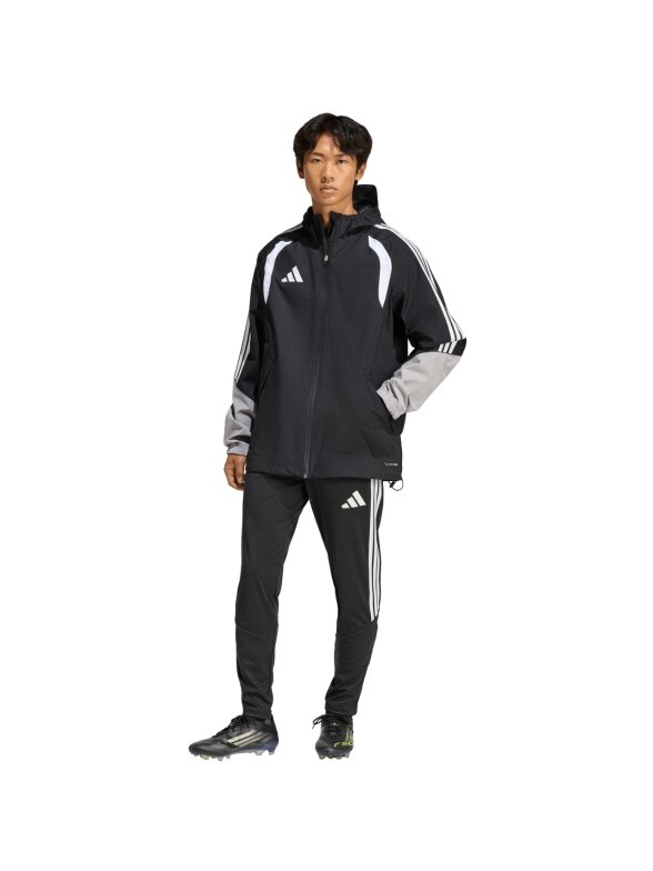 adidas Tiro 26 Rain lietaus striukė vyrams juoda JJ2969 5