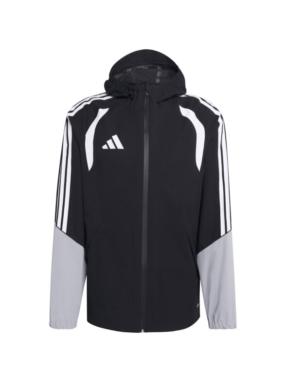 adidas Tiro 26 Rain lietaus striukė vyrams juoda JJ2969 1