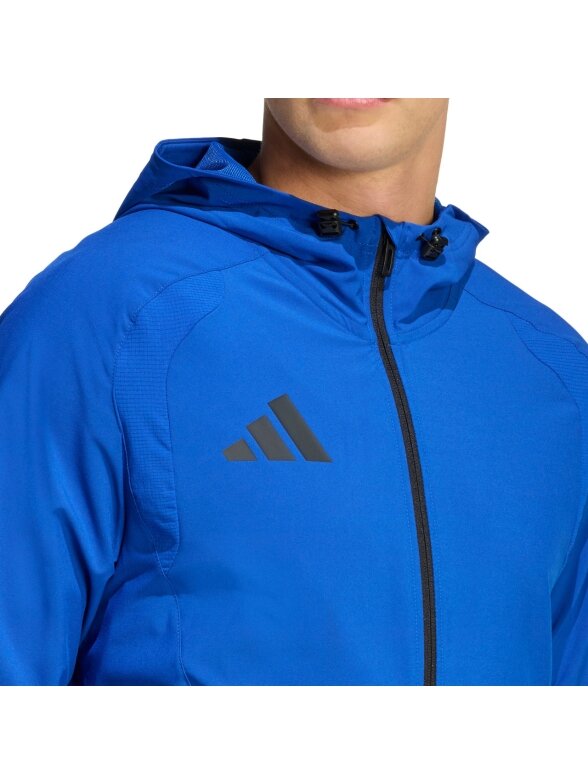 Adidas Tiro 26 Travel Windbreaker vyriška striukė mėlyna 3