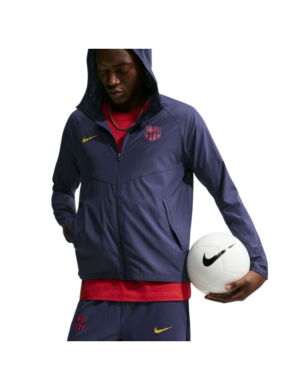 Nike vyriška striukė FC Barcelona City Side, tamsiai mėlyna, IO3430 498 2 Nike vyriška striukė FC Barcelona City Side, tamsiai mėlyna, IO3430 498 2