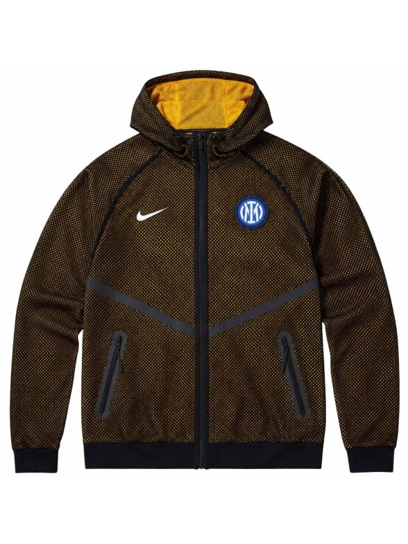 Nike vyriška striukė Inter Milan, juoda-geltona, IO4220 010 Nike vyriška striukė Inter Milan, juoda-geltona, IO4220 010