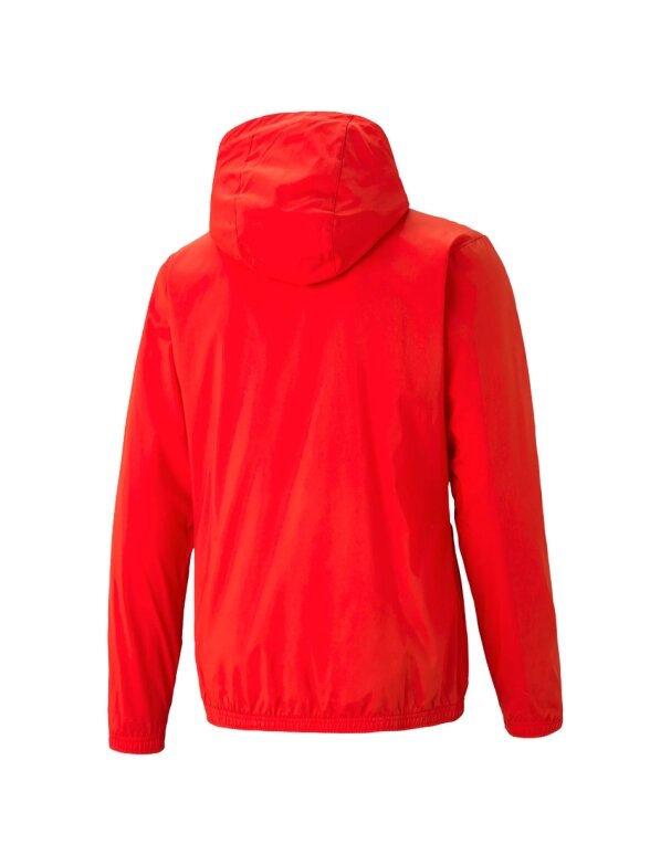 Puma teamRISE All Weather Jacket vyriška striukė raudona 657396 01 1 Puma teamRISE All Weather Jacket vyriška striukė raudona 657396 01 1