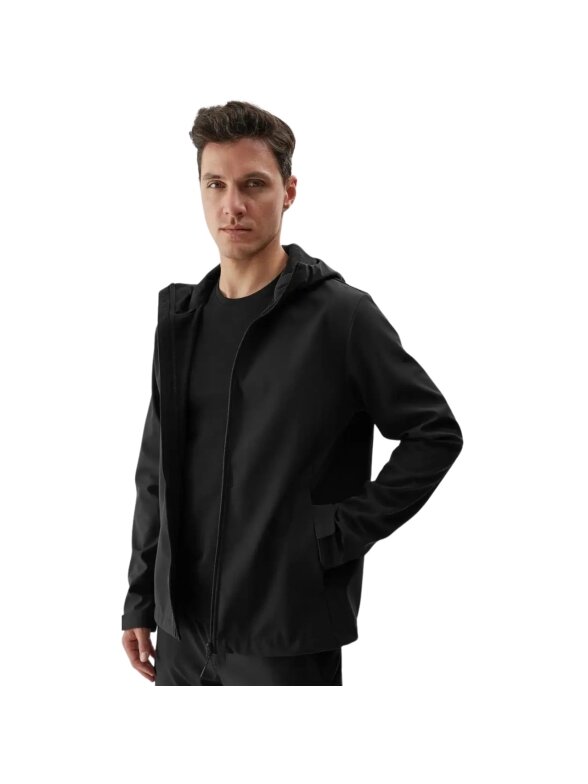 4F vyriška softshell striukė M283 juoda 3 4F vyriška softshell striukė M283 juoda 3