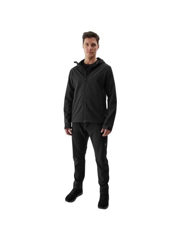 4F vyriška softshell striukė M283 juoda 5 4F vyriška softshell striukė M283 juoda 5