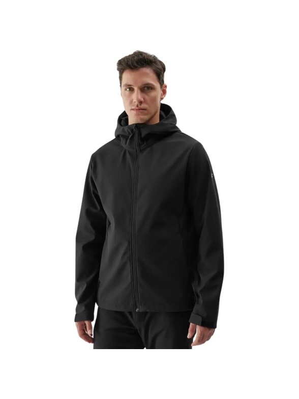 4F vyriška softshell striukė M283 juoda 4F vyriška softshell striukė M283 juoda
