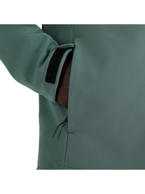 4F vyriška softshell striukė M362 tamsiai žalia 4FWAW25TSOFM362 40S 5
