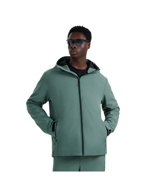 4F vyriška softshell striukė M362 tamsiai žalia 4FWAW25TSOFM362 40S 4F vyriška softshell striukė M362 tamsiai žalia 4FWAW25TSOFM362 40S