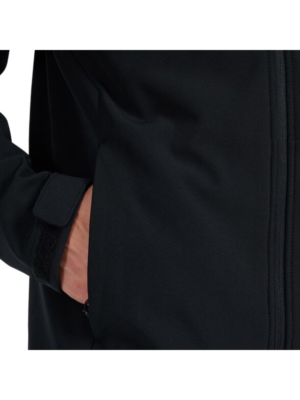 4F vyriška softshell striukė M362 giliai juoda 5