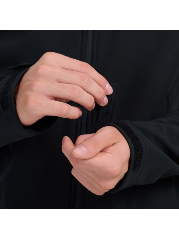 4F vyriška softshell striukė M362 giliai juoda 6