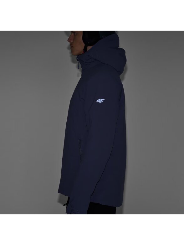 4F vyrams žieminė slidinėjimo striukė M579 denim 4FWAW24TTJAM579 32S 9