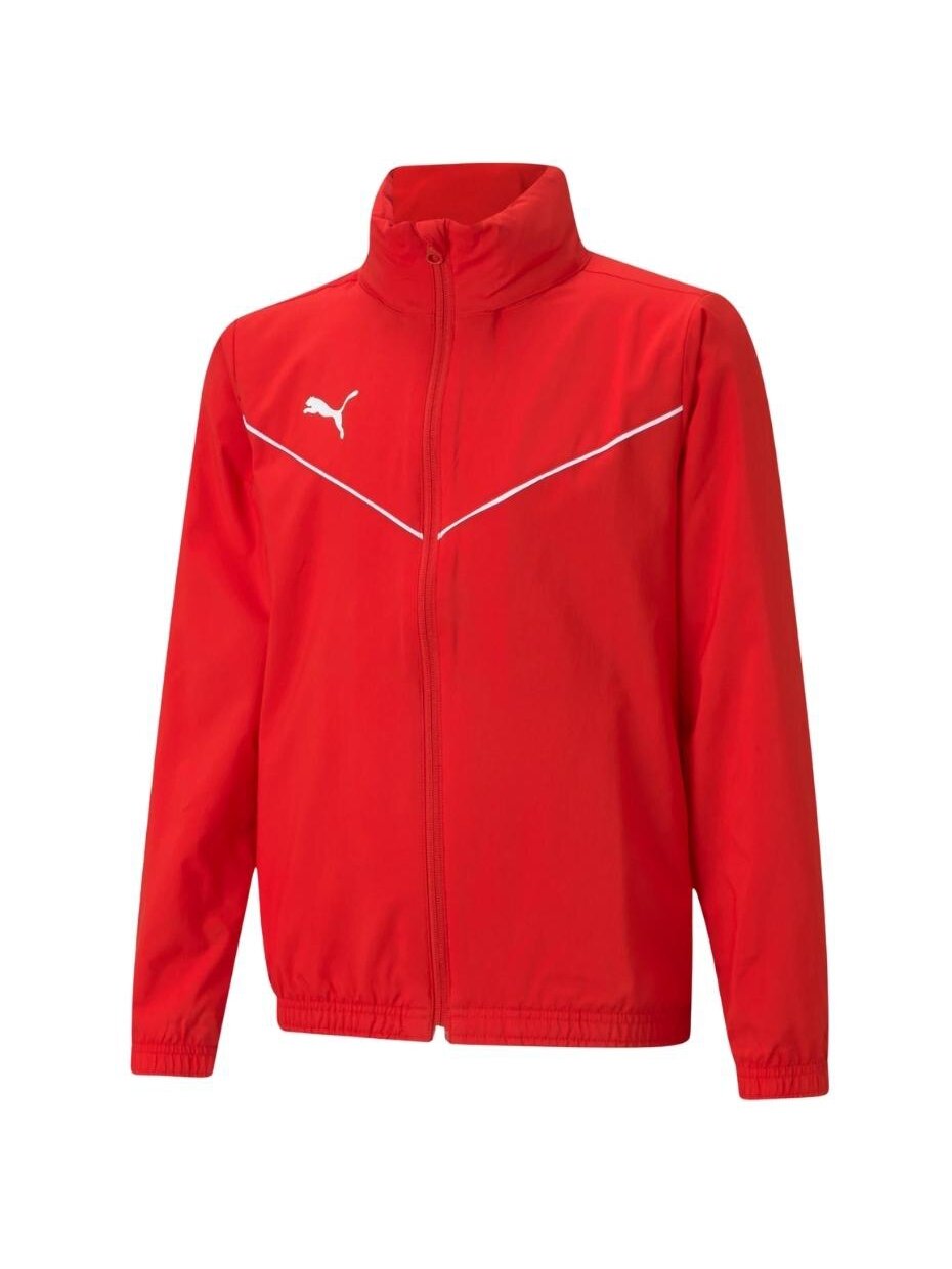 Vaikiška striukė Puma teamRISE All Weather Striukė raudona 657402 01 Vaikiška striukė Puma teamRISE All Weather Striukė raudona 657402 01