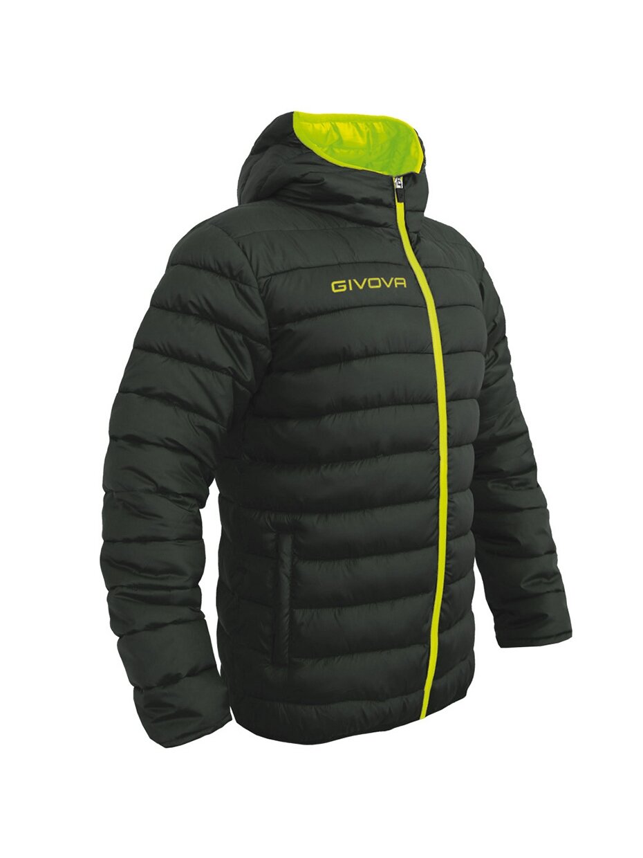 Givova Olanda striukė pilka ir laimo fluo G013 2319 1