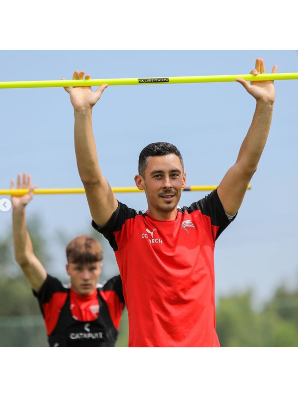 Yakima Sport treniruočių lazda 1 m geltona 100075 3