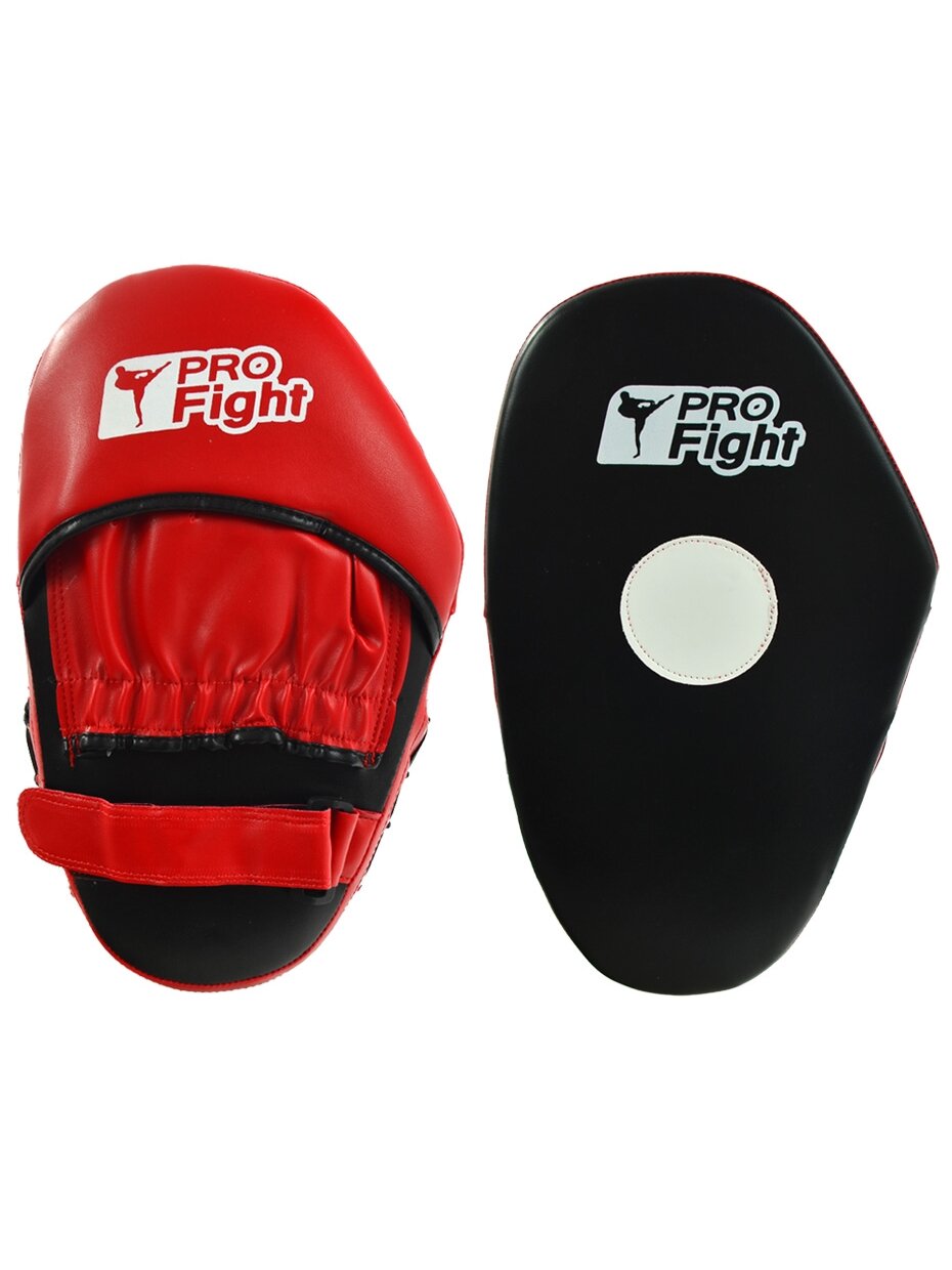 Profight Focus Pads trenerio pirštinės PU raudonos-juodos