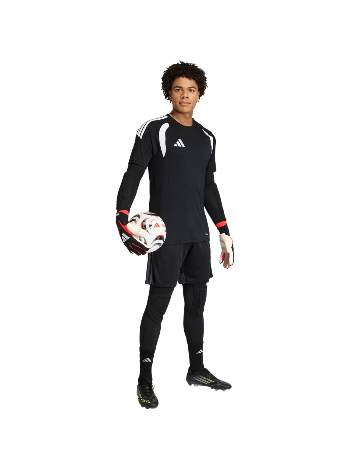 adidas Padded Goalkeeper Baselayer Long vyrams juodos JZ9224 5 adidas Padded Goalkeeper Baselayer Long vyrams juodos JZ9224 5