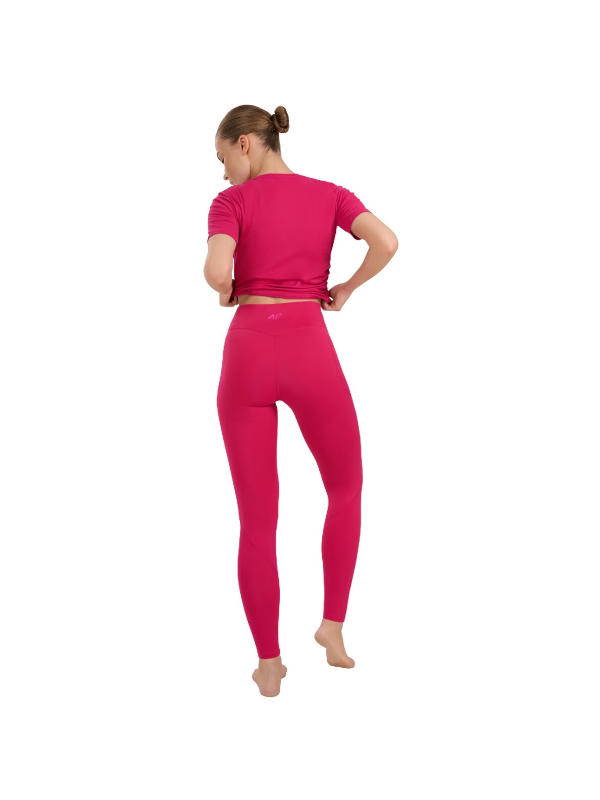 4F Moterims Legginsy FNK F369 Rožiniai 2