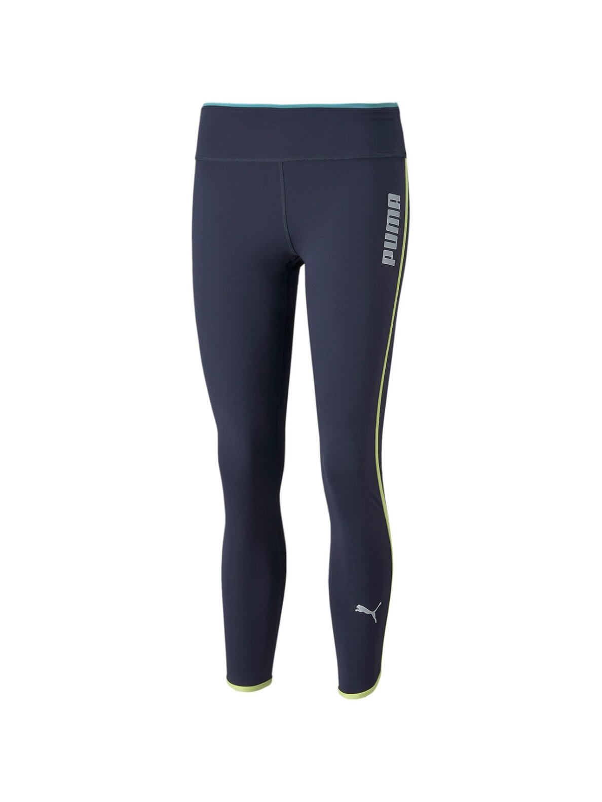 Puma Modern Sports aukšto juosmens moteriškos antblauzdžiai 7/8 tamsiai mėlyni 847108 43