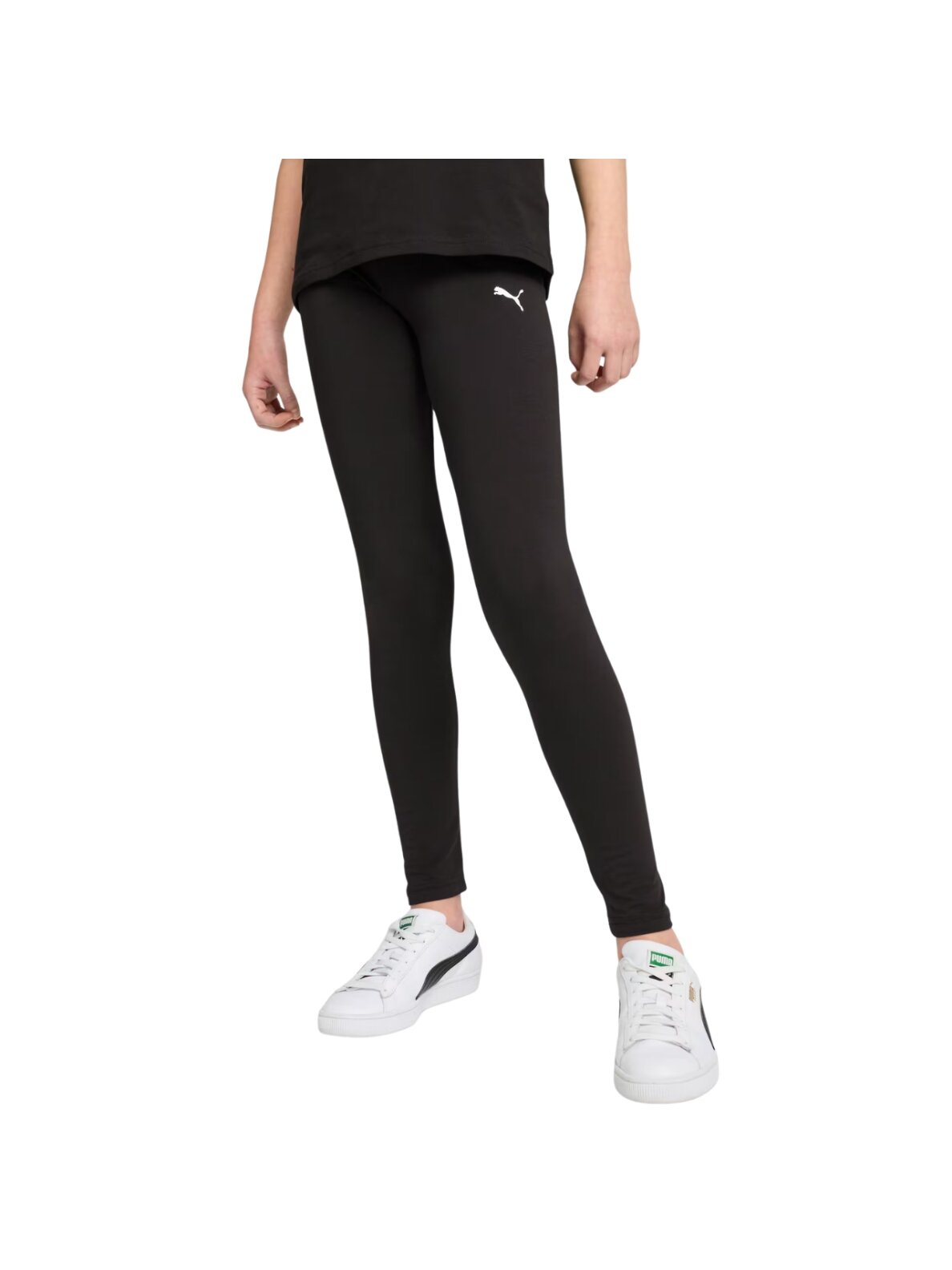Puma Ess vaikiškos tamprės juodos 684903 01 Puma Ess vaikiškos tamprės juodos 684903 01