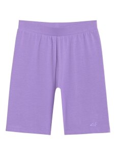 4F Sportinės leginsės merginoms CAS F014 violetinės