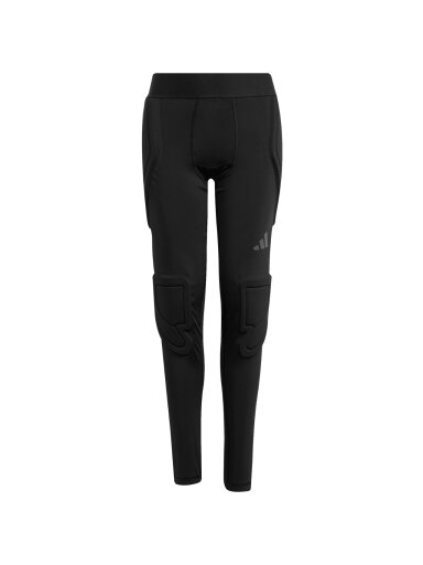 Adidas vaikų vartininko tamprės Padded Baselayer Long Tight juodos JZ9225