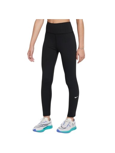 Vaikiškos antblauzdžiai Nike One juodos spalvos FZ5605 010