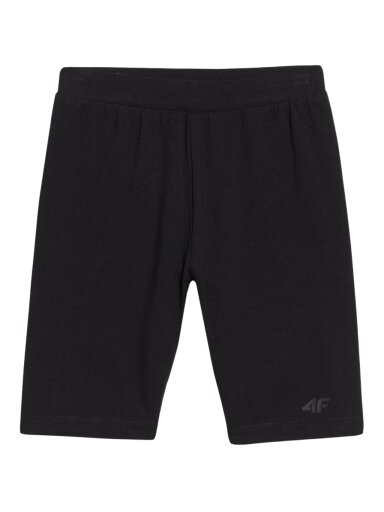 4F moterims sportinės leginsai CAS F014 juoda