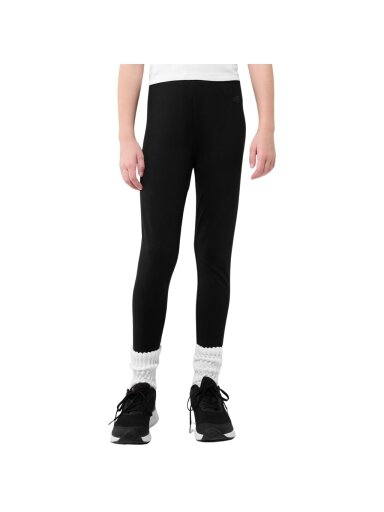 4F Leginsai vaikams CAS F220 deep black