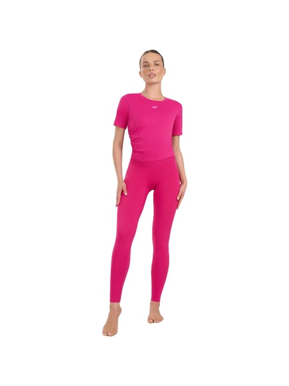 4F Moterims Legginsy FNK F369 Rožiniai 5 4F Moterims Legginsy FNK F369 Rožiniai 5