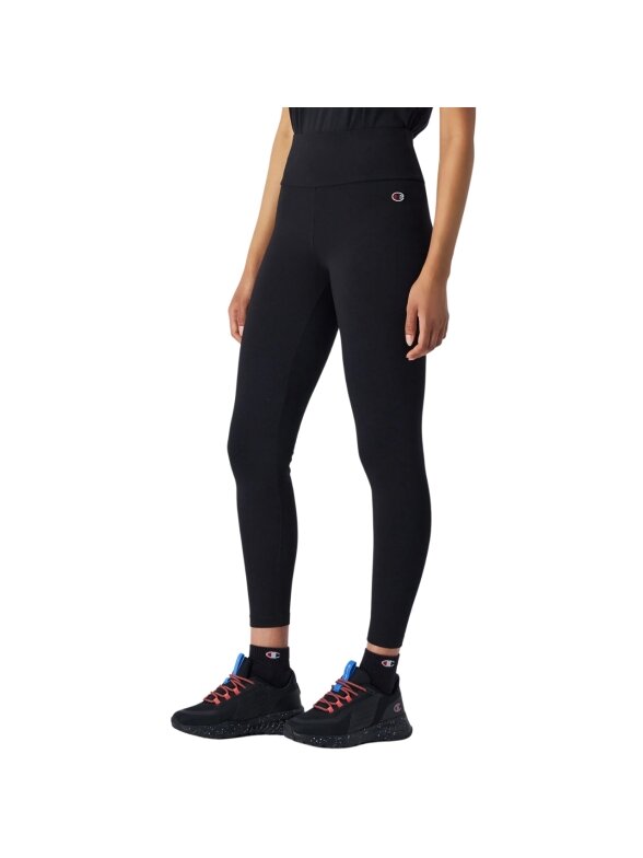 Champion tamprės moterims Crop Leggings 7/8 juodos 117558 KK001