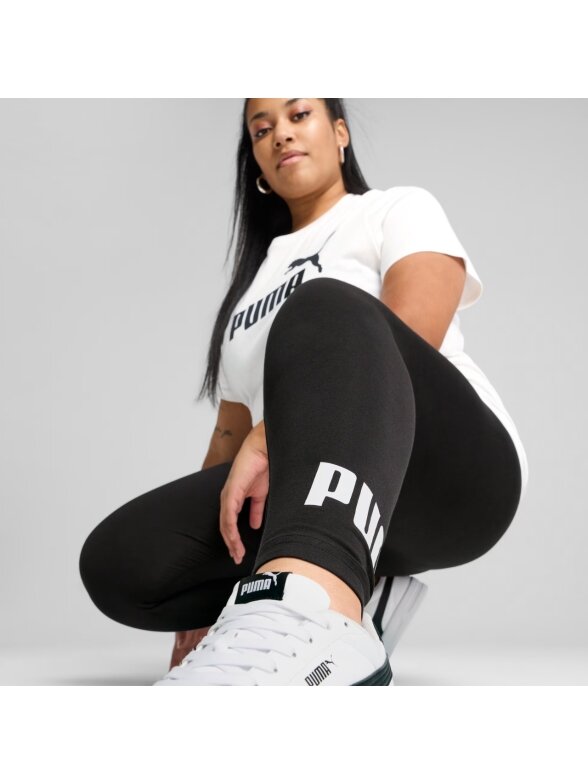 Puma ESS No.1 Logo moterims juodos leginsės 682426 01 3