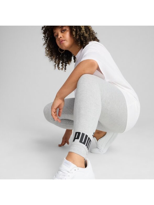 Puma ESS No.1 Logo moterims pilkos leginsai 682426 04 3