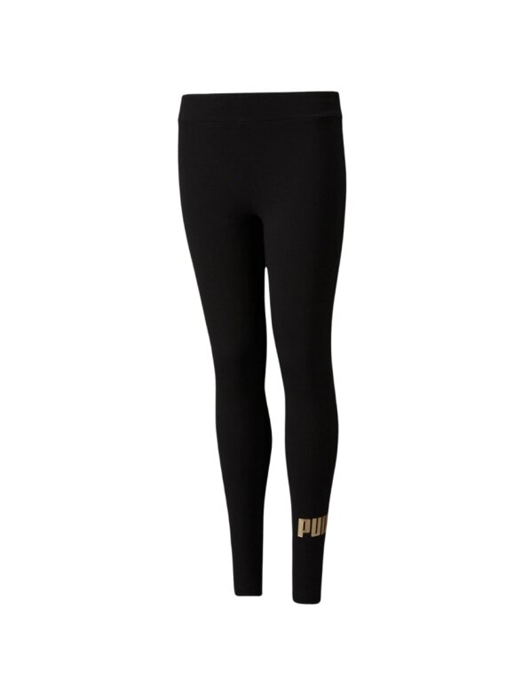 Vaikiškos antblauzdžiai Puma ESS+Logo juoda 587050 56 Vaikiškos antblauzdžiai Puma ESS+Logo juoda 587050 56