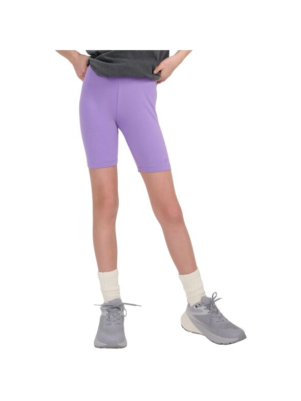 4F Sportinės leginsės merginoms CAS F014 violetinės