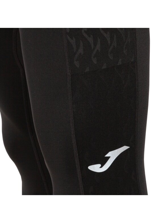Joma Elite IX Long Tights antblauzdžiai juodi 700026.100 Joma Elite IX Long Tights antblauzdžiai juodi 700026.100