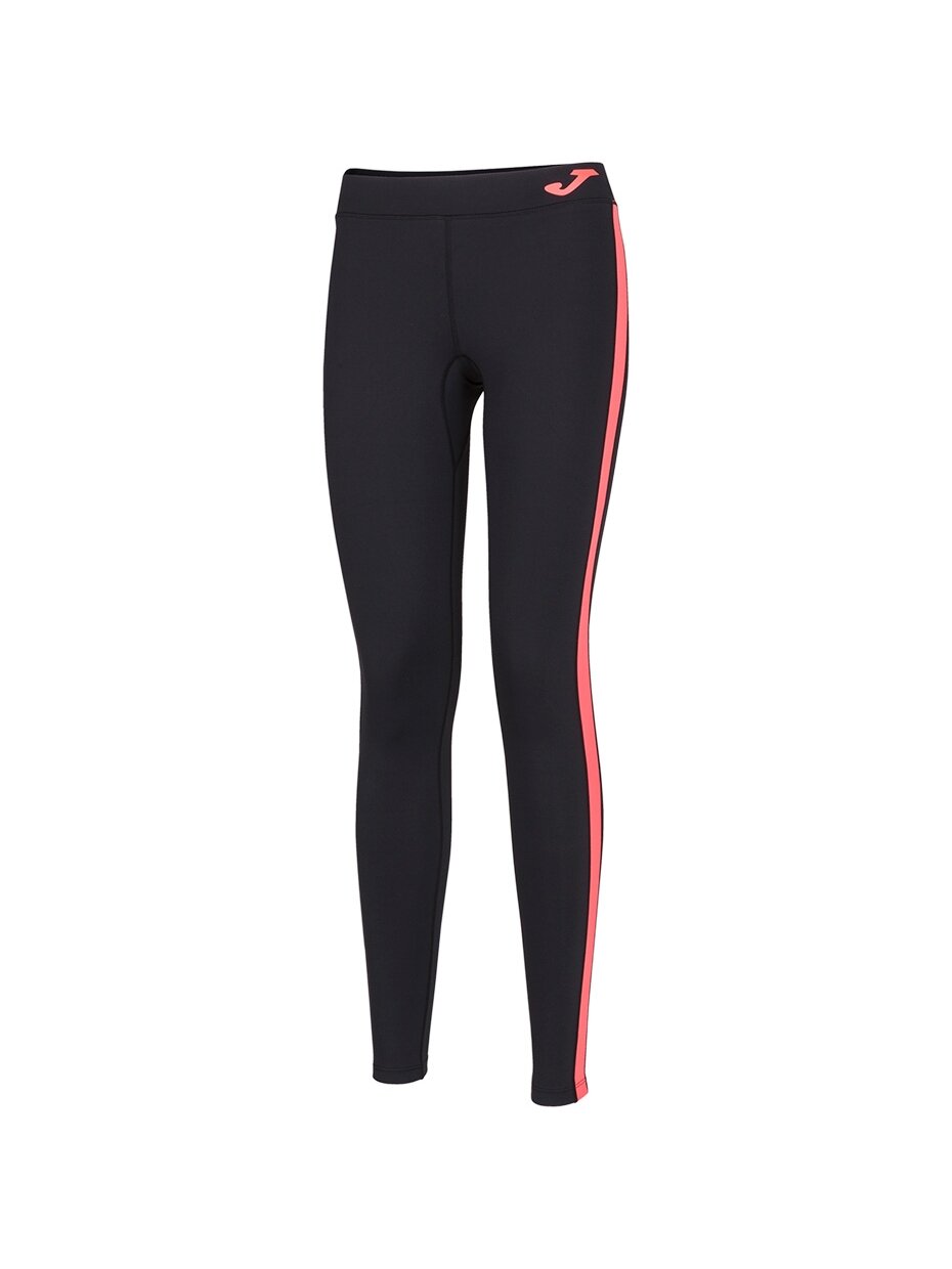 Joma Ascona Long Tight moteriškos antblauzdžiai juodos ir rožinės spalvos 901127.119