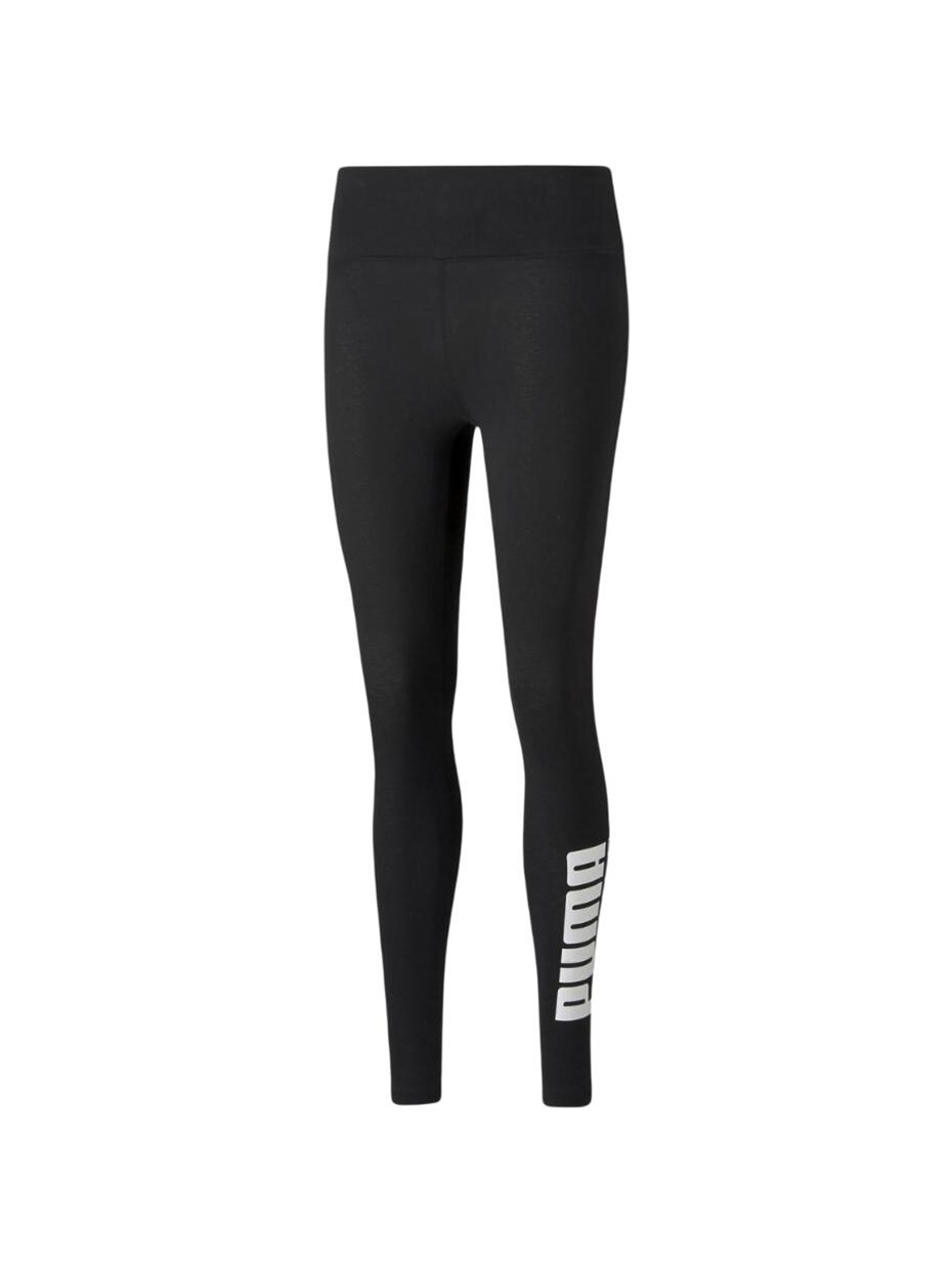 Puma Power Logo moteriški antblauzdžiai juodi 589544 51