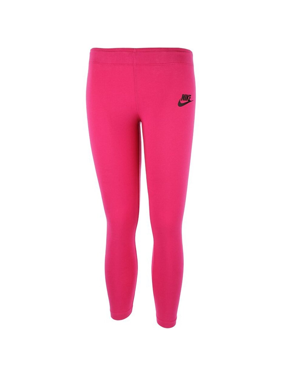 Nike leginsai vaikams G NSW Tight Club Logo rožiniai 844965 615